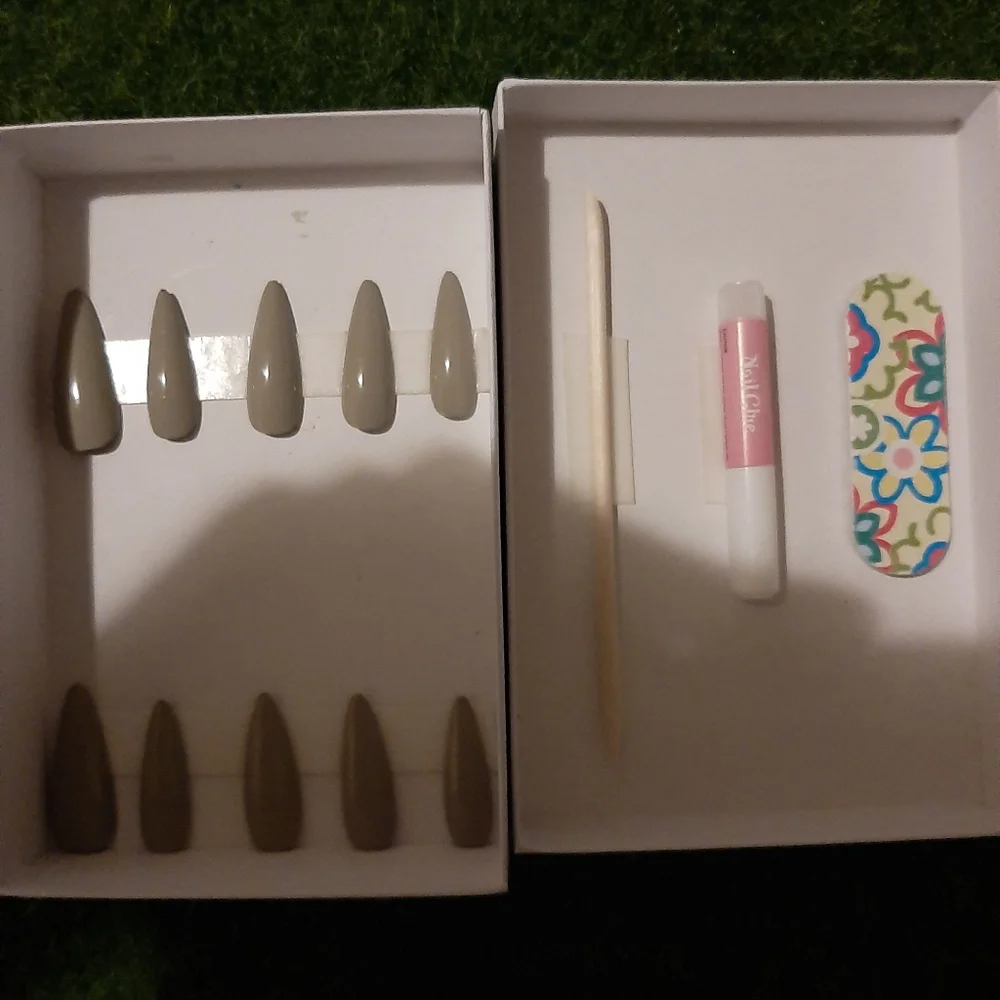 No refund cafe con leche nails latte nails coffee - Picture 2 of 6